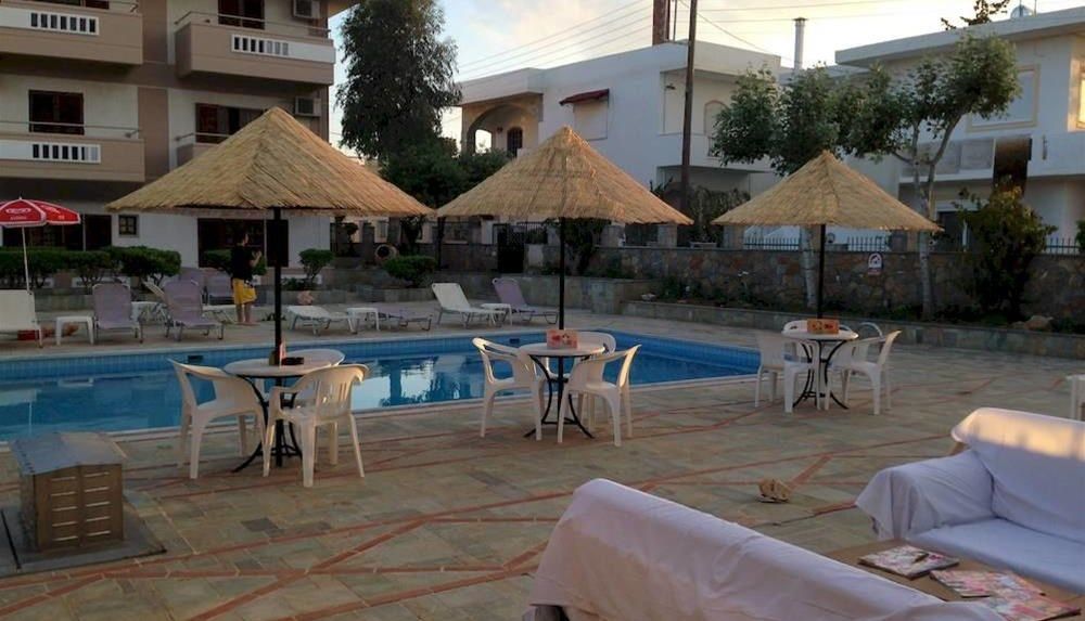 Elpida Aparthotel Gouves Esterno foto