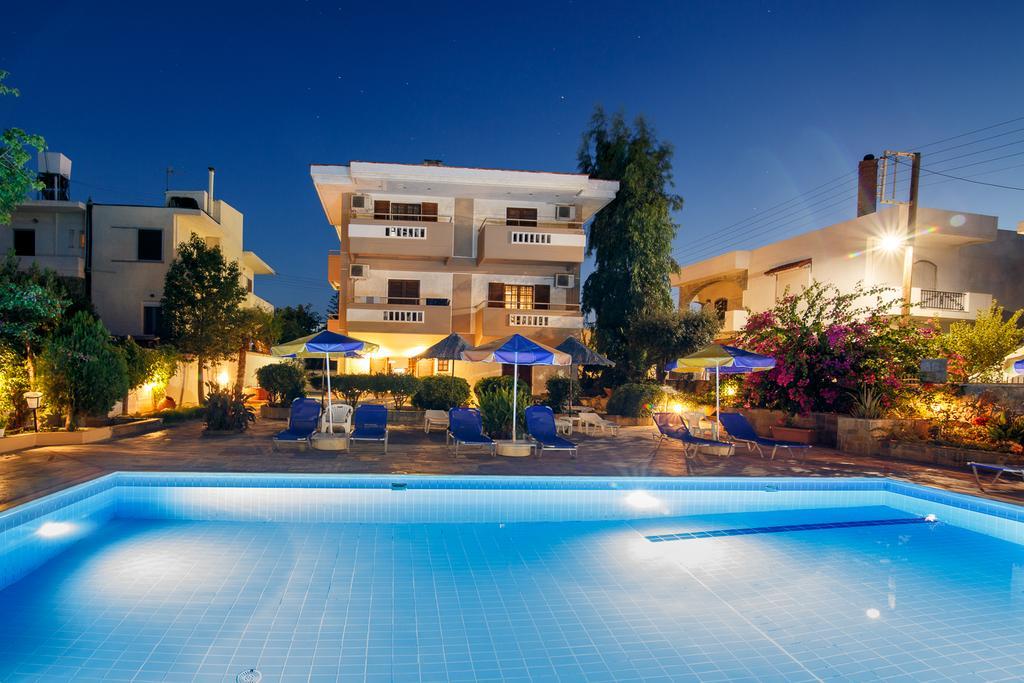 Elpida Aparthotel Gouves Esterno foto